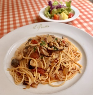 玉川上水「イルピアット オチアイ」のランチ