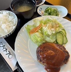 富士見町「ぴーぴーK70」のランチ