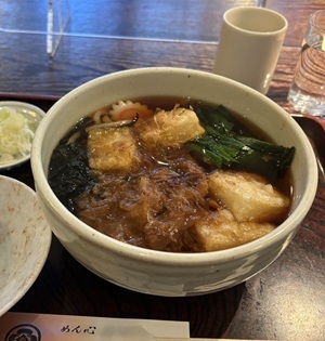 柴崎町「めん心 堤屋」のランチ