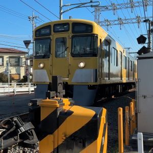 まちNews2025! ざんねん…西武拝島線の工事は…