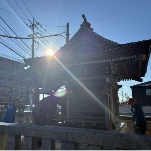 まちNews2025! 「一番町 八雲神社」の迎春準備!