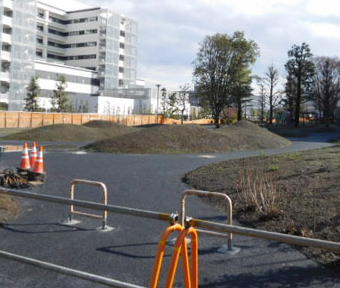 立川の公園・錦中央公園の改修工事 3月22日現在