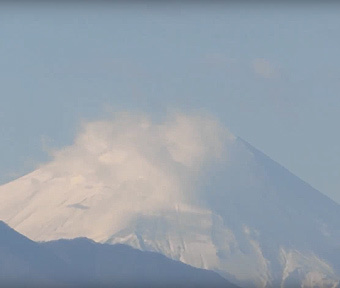 今日の富士山 今日の空