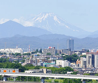 立川から見えました!