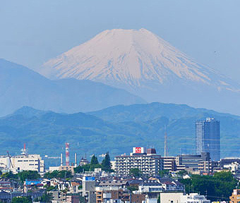 立川より、GW中の富士山！