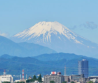 立川から富士山