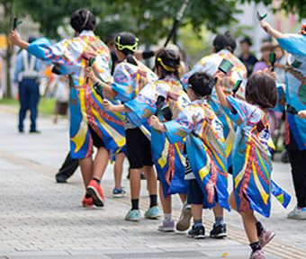 立川市「第30回記念 立川よいと祭り」よさこい ♪