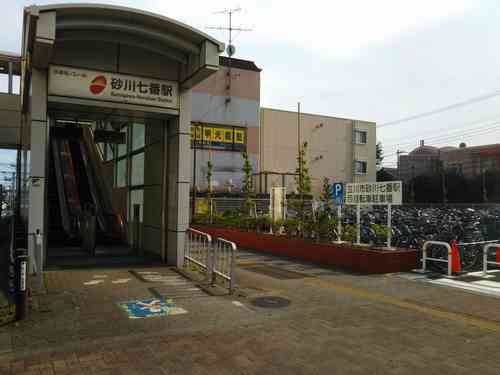 立川市砂川七番駅西自転車駐車場