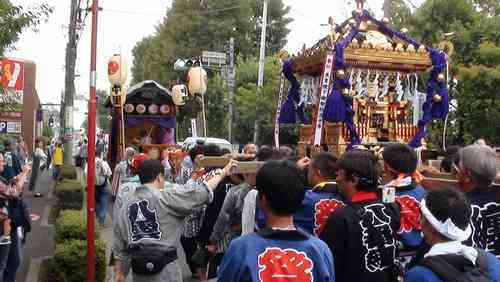 「阿豆佐味天神社例大祭」その1