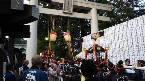 「阿豆佐味天神社例大祭」その2