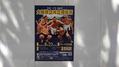 大相撲立川立飛場所は8月22日開催
