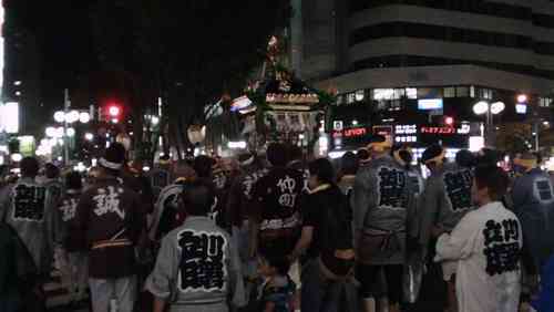 立川市曙町「第30回祭礼パレード」